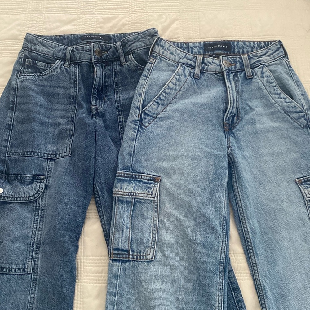 Two pair Aeropostale jeans